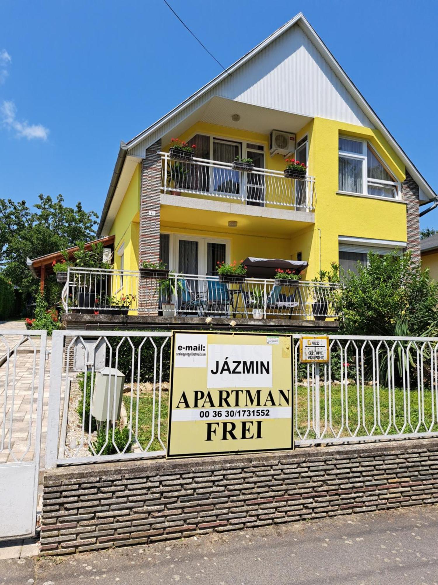 Apartmán Jázmin Apartman Zalakaros Exteriér fotografie